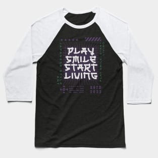 Streetwear quote art design Baseball T-Shirt